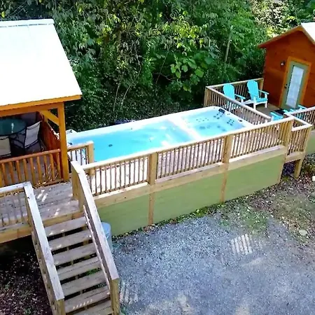 River Cabin Hot Tub & Swim Spa Near Downtown Chattanooga Exterior photo
